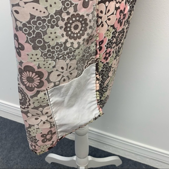 Eddie Bauer | Pink/Green/Brown | Floral Adjustable Strap Apron Nursing Cover - Picture 11 of 12